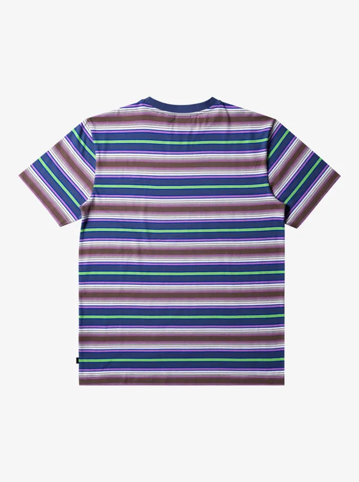 Men Quiksilver Tees Geller Stripe TShirt Geller Bering Stripe Men Quiksilver Tees Geller Stripe TShirt Geller Bering Stripe