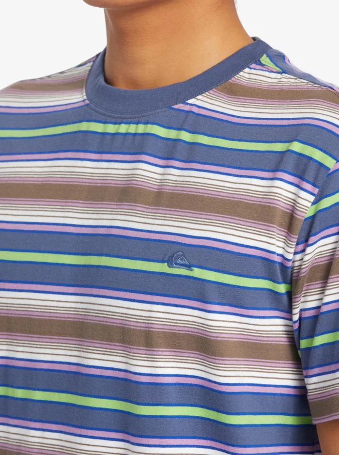 Men Quiksilver Tees Geller Stripe TShirt Geller Bering Stripe Men Quiksilver Tees Geller Stripe TShirt Geller Bering Stripe
