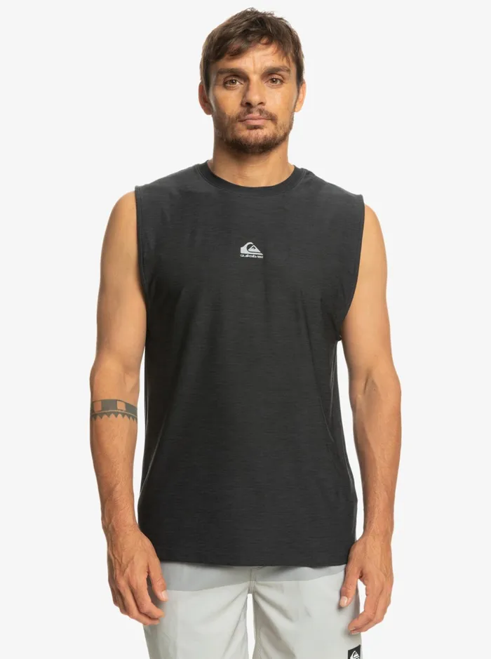 Men Quiksilver Tees Muscle Tank Phantom Heather Men Quiksilver Tees Muscle Tank Phantom Heather