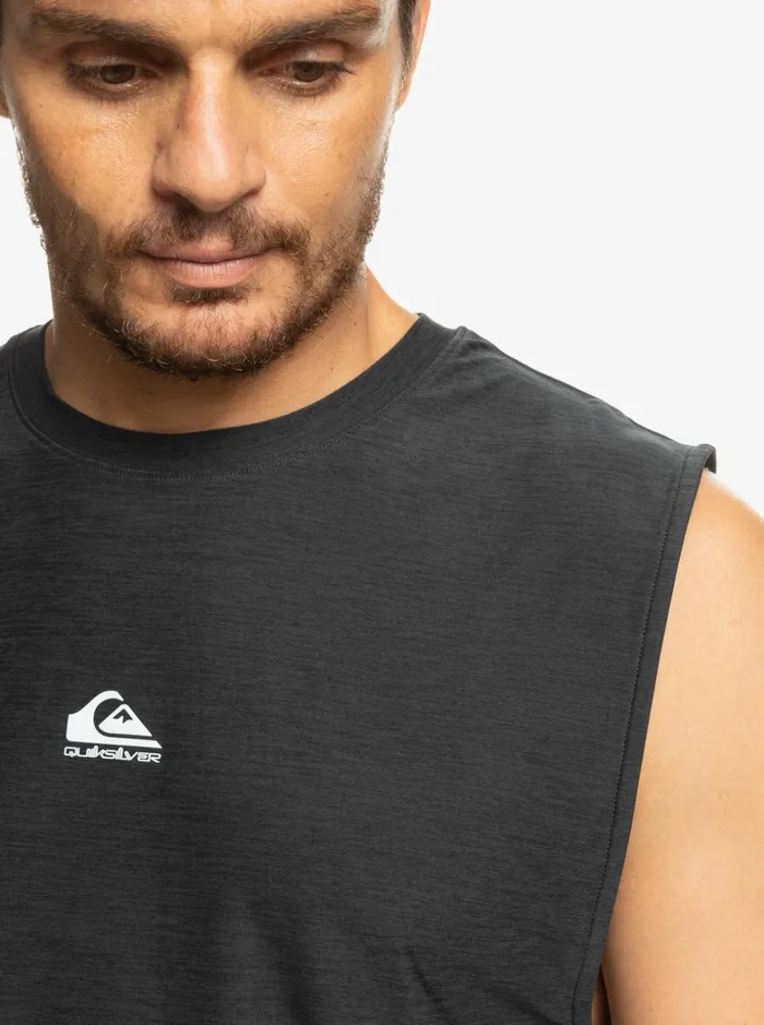 Men Quiksilver Tees Muscle Tank Phantom Heather Men Quiksilver Tees Muscle Tank Phantom Heather