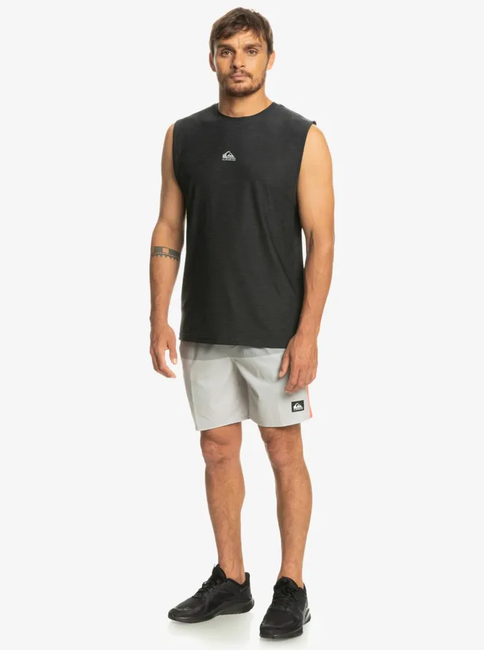 Men Quiksilver Tees Muscle Tank Phantom Heather Men Quiksilver Tees Muscle Tank Phantom Heather