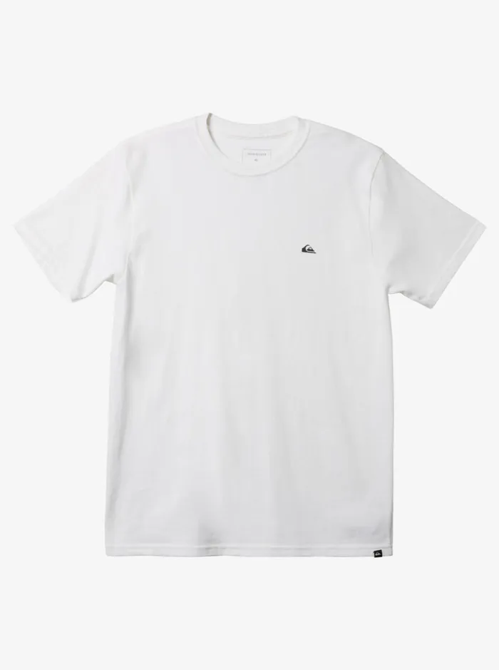Men Quiksilver Tees Mw Mini Logo Tshirt White