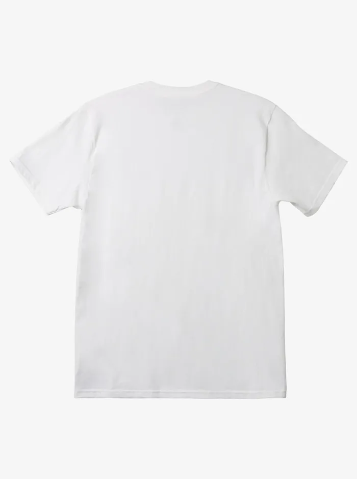 Men Quiksilver Tees Mw Mini Logo Tshirt White Men Quiksilver Tees Mw Mini Logo Tshirt White