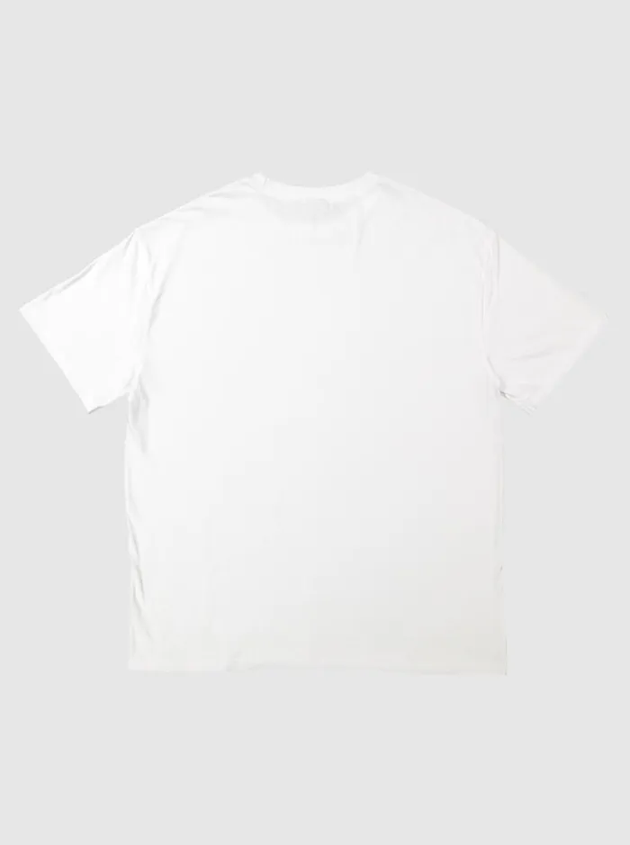 Men Quiksilver Tees Quik X Stab TShirt White Men Quiksilver Tees Quik X Stab TShirt White