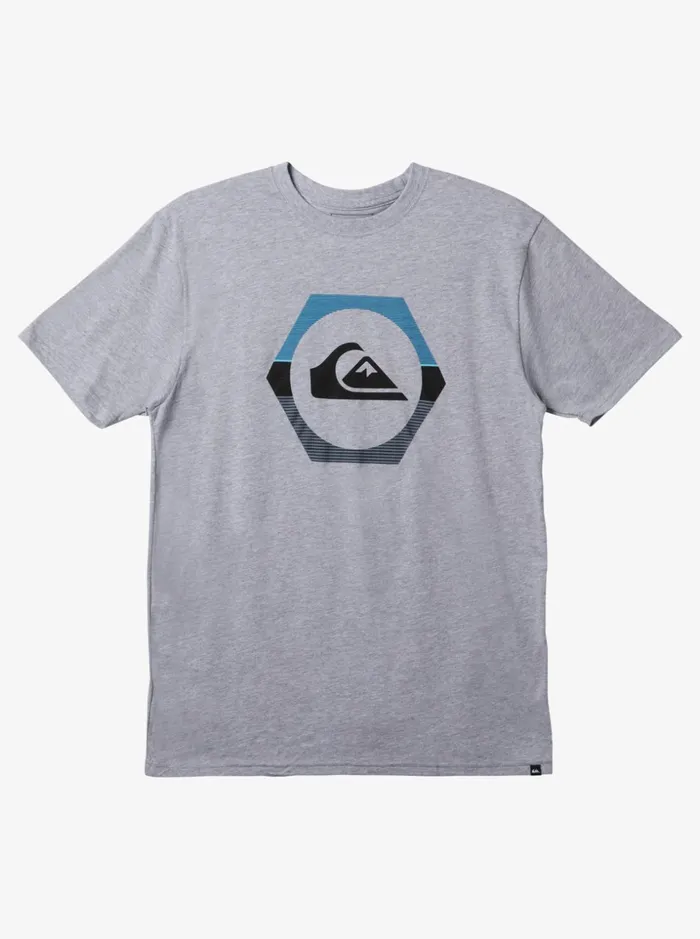 Men Quiksilver Tees Shapeshifter TShirt Athletic Heather