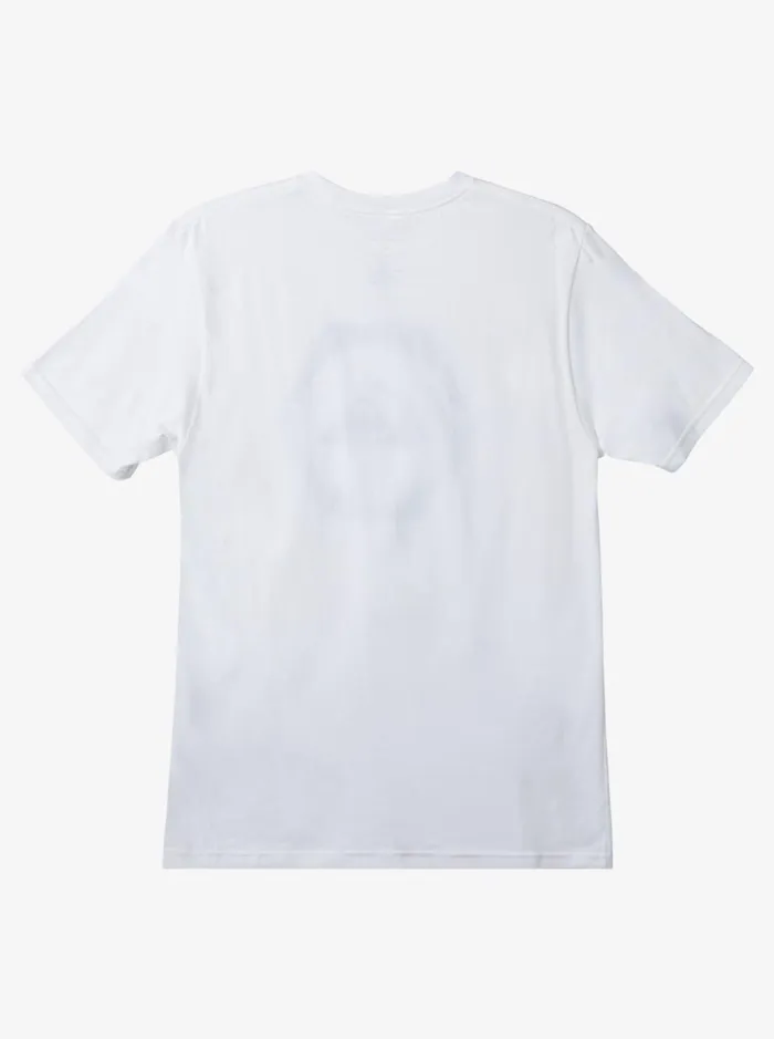 Men Quiksilver Tees Shapeshifter TShirt White Men Quiksilver Tees Shapeshifter TShirt White