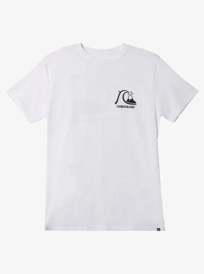 Men Quiksilver Tees The Original Tshirt White