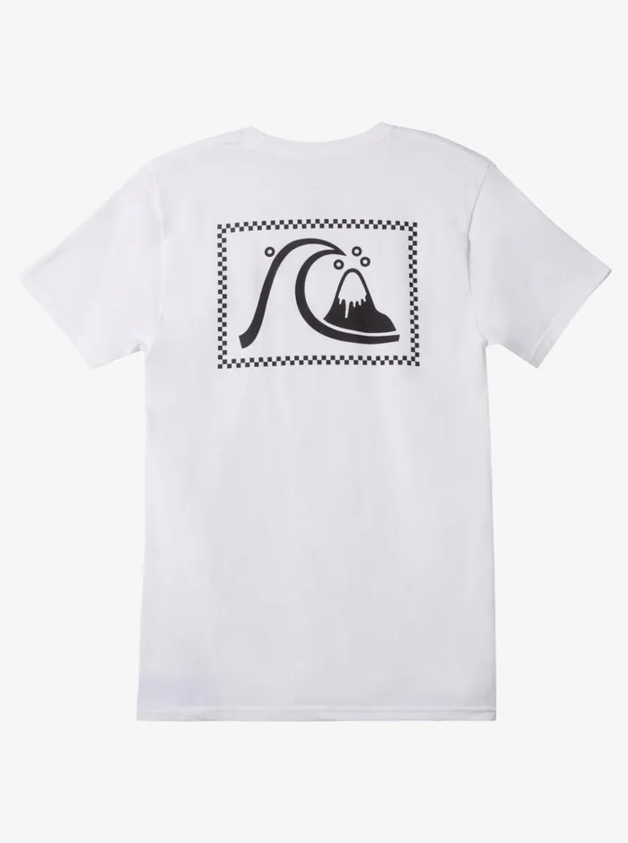 Men Quiksilver Tees The Original Tshirt White Men Quiksilver Tees The Original Tshirt White