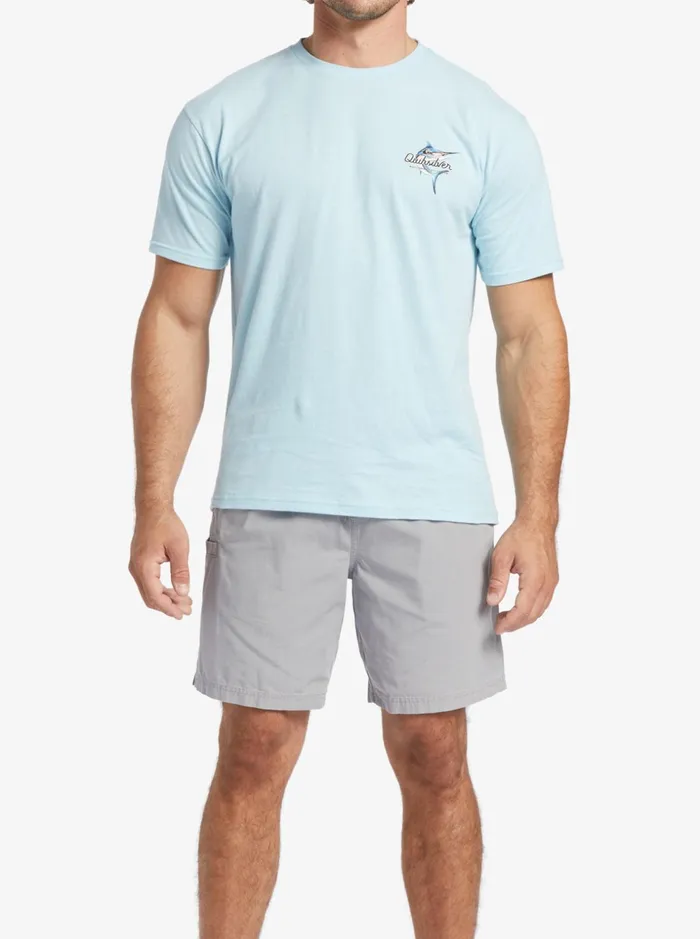 Men Quiksilver Tees Waterman Beauty At Sea TShirt Aquatic Men Quiksilver Tees Waterman Beauty At Sea TShirt Aquatic