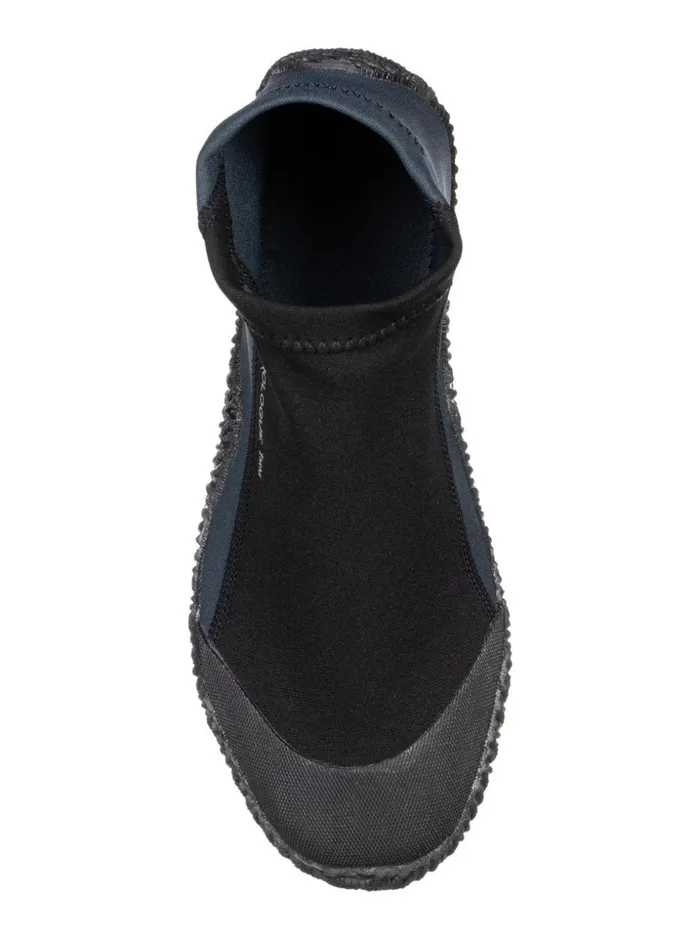 Men Quiksilver Wetsuits 1 Prologue Round Toe Wetsuit Boots Black Men Quiksilver Wetsuits 1 Prologue Round Toe Wetsuit Boots Black