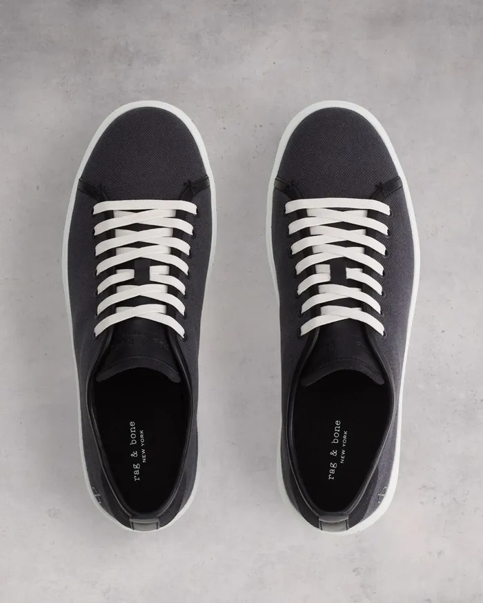 Men Rag and Bone Footwear Perry Lace Up Charcoal Men Rag and Bone Footwear Perry Lace Up Charcoal