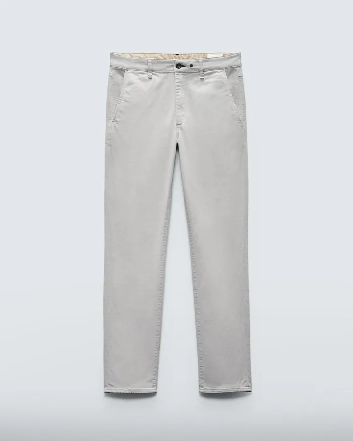 Men Rag and Bone Pants Fit 2 Stretch Twill Chino Dark Grey