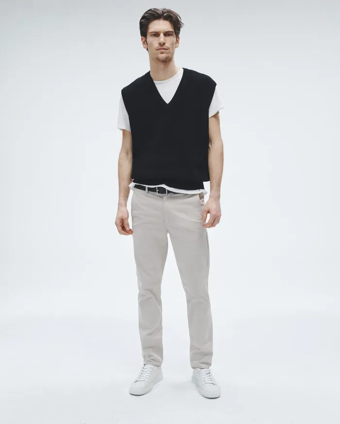 Men Rag and Bone Pants Fit 2 Stretch Twill Chino Dark Grey