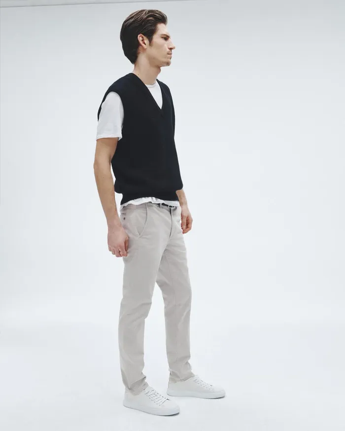 Men Rag and Bone Pants Fit 2 Stretch Twill Chino Dark Grey