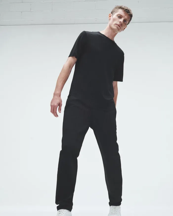Men Rag and Bone Pants Pursuit Nylon Chino Black Men Rag and Bone Pants Pursuit Nylon Chino Black