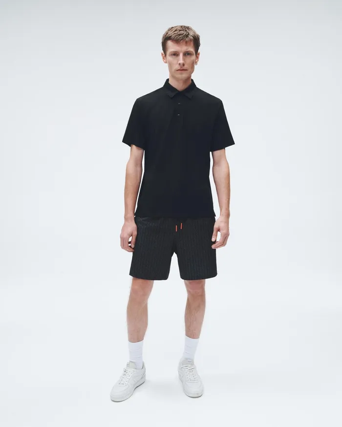Men Rag and Bone TShirts Pursuit Tech Jersey Polo Black Men Rag and Bone TShirts Pursuit Tech Jersey Polo Black