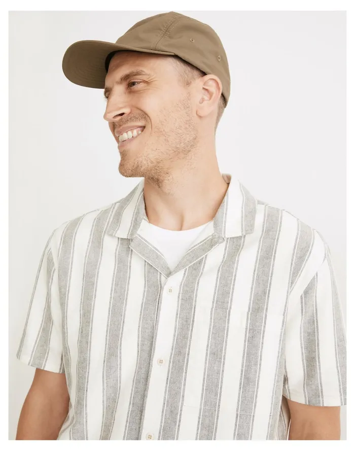 Men Responsible Easy Short Sleeve Shirt In Stripe Capers Madewell Shirts Men Responsible Easy Short Sleeve Shirt In Stripe Capers Madewell Shirts
