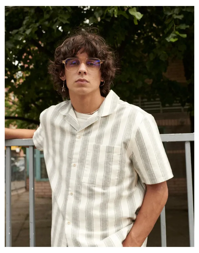 Men Responsible Easy Short Sleeve Shirt In Stripe Capers Madewell Shirts Men Responsible Easy Short Sleeve Shirt In Stripe Capers Madewell Shirts
