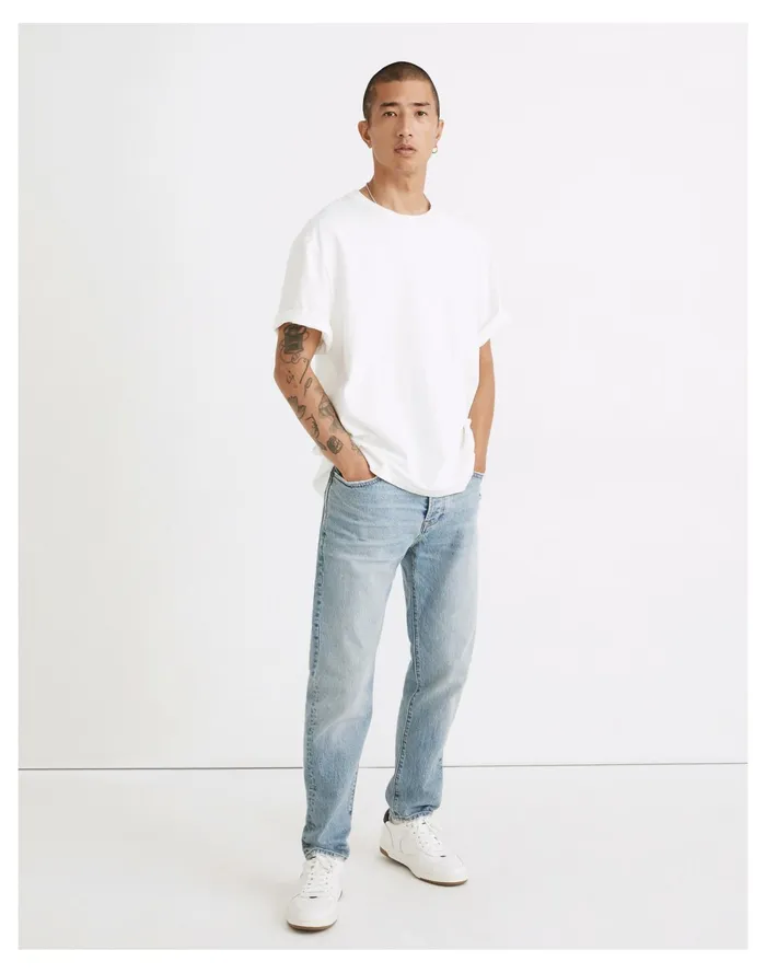 Men Relaxed Taper Jeans In Chadburn Wash Chadburn Wash Madewell Jeans