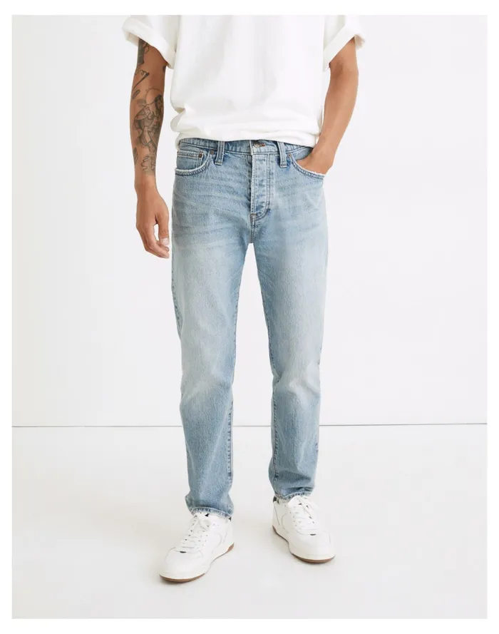 Men Relaxed Taper Jeans In Chadburn Wash Chadburn Wash Madewell Jeans