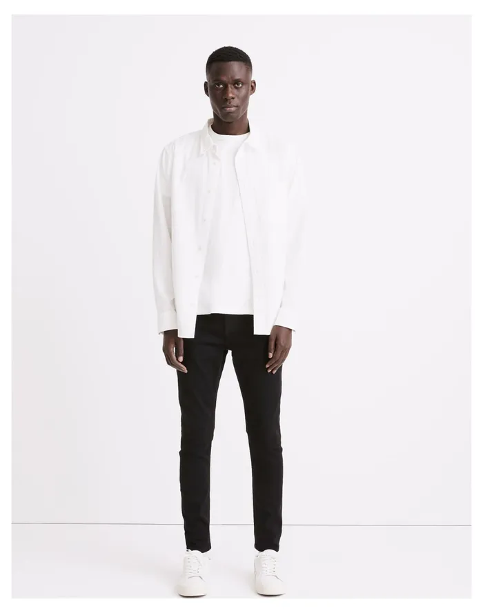 Men Skinny Jeans In Bainhart Wash Bainhart Wash Madewell Jeans