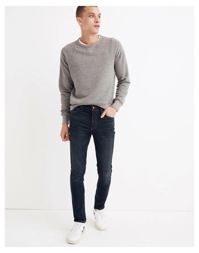 Men Skinny Jeans In Heney Wash Heney Madewell Jeans