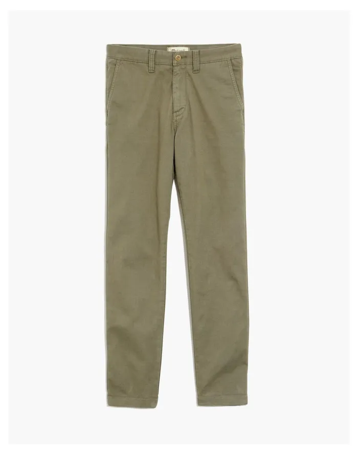 Men Slim Chino Pants Pressed Sage Madewell Pants Men Slim Chino Pants Pressed Sage Madewell Pants