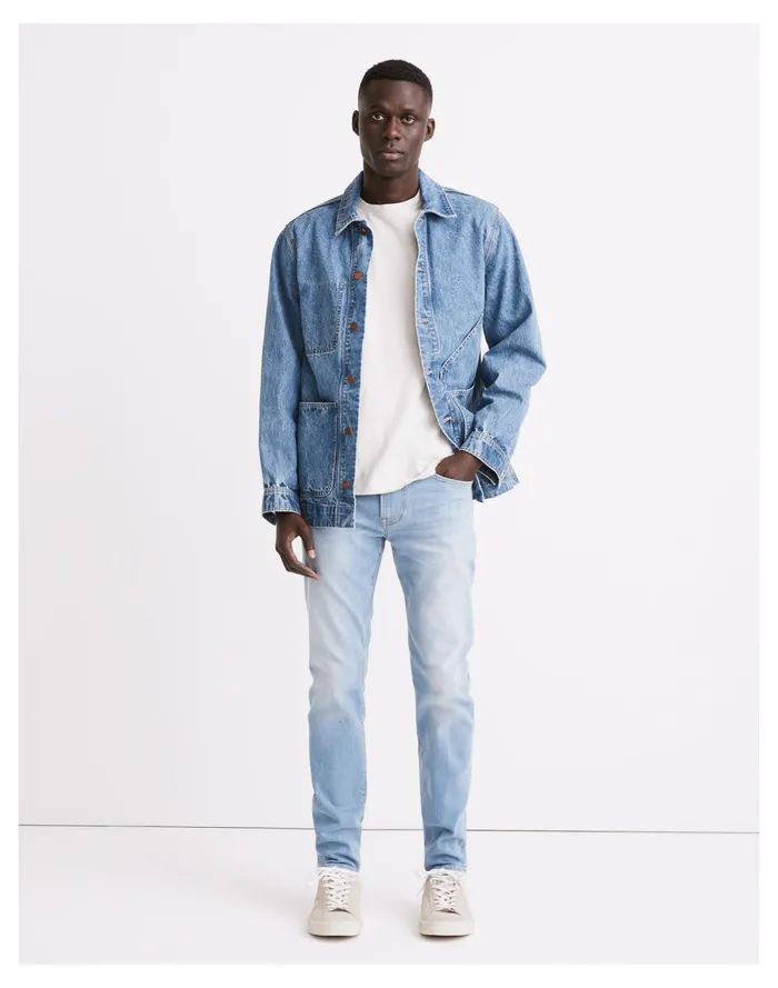 Men Slim Jeans In Alhart Wash Alhart Wash Madewell Jeans