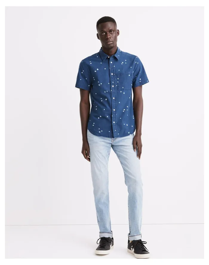 Men Slim Selvedge Jeans In Easson Wash Easson Wash Madewell Jeans
