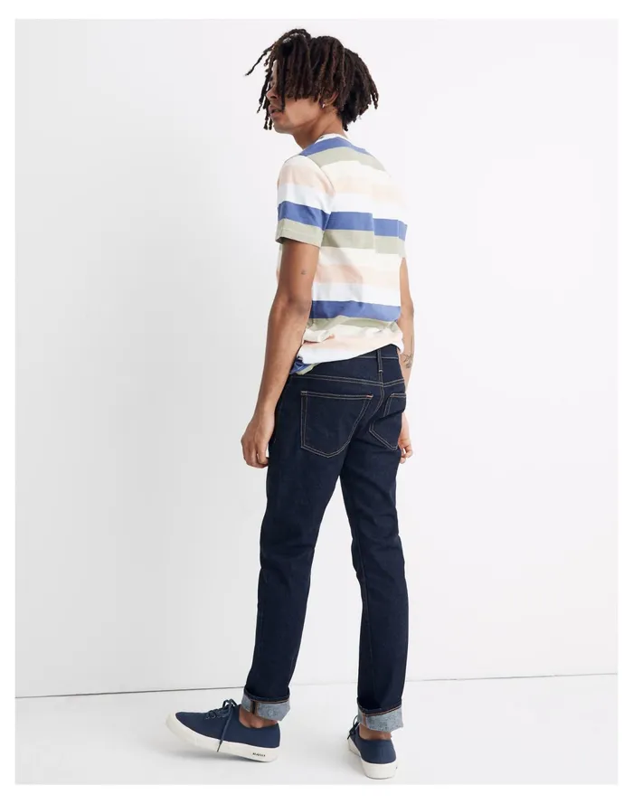 Men Straight Jeans In Rinse Wash Rinse Madewell Jeans Men Straight Jeans In Rinse Wash Rinse Madewell Jeans