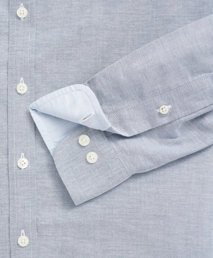 Men Stretch NonIron Oxford ButtonDown Collar Sport Shirt Blue Brooks Brothers Sport Shirts