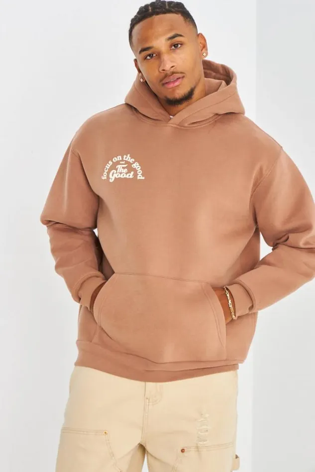 Men Sweat Marron Capuche 034 The Good 034 Brown Brentiny Paris Sweatshirts and Pullovers Men Sweat Marron Capuche 034 The Good 034 Brown Brentiny Paris Sweatshirts and Pullovers