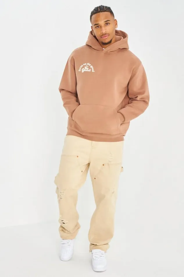 Men Sweat Marron Capuche 034 The Good 034 Brown Brentiny Paris Sweatshirts and Pullovers Men Sweat Marron Capuche 034 The Good 034 Brown Brentiny Paris Sweatshirts and Pullovers