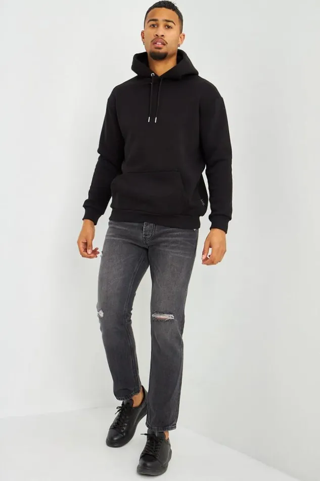 Men Sweat Noir Capuche Brentiny Black Brentiny Paris Sweatshirts and Pullovers Men Sweat Noir Capuche Brentiny Black Brentiny Paris Sweatshirts and Pullovers