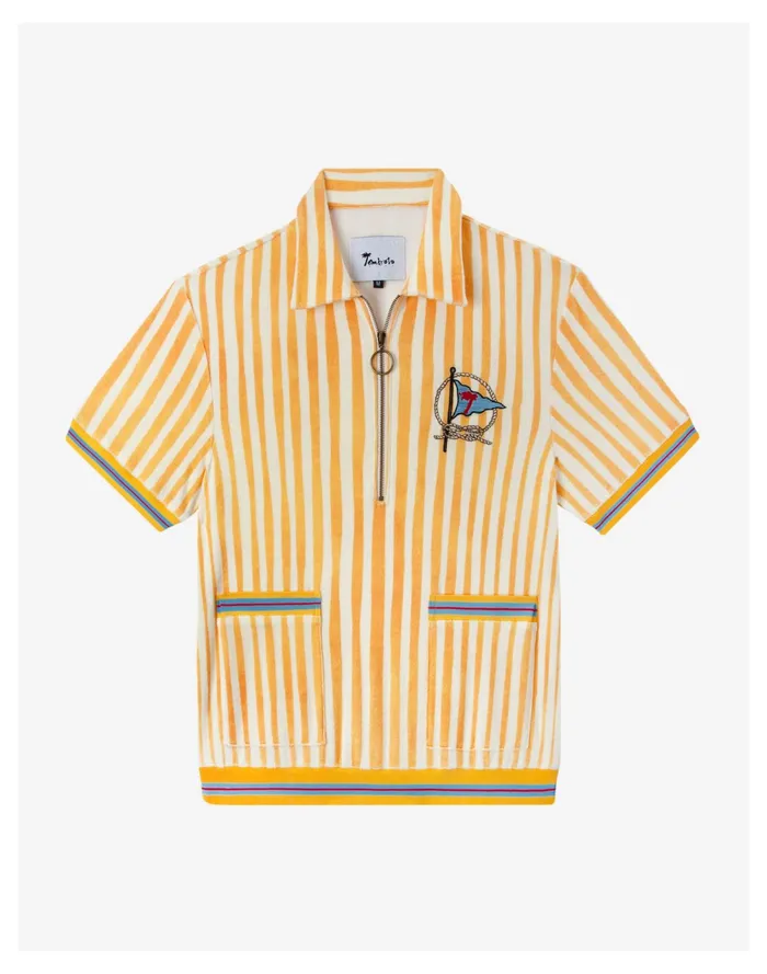 Men Tombolo Striper Cabana Pale Chamois Madewell Shirts