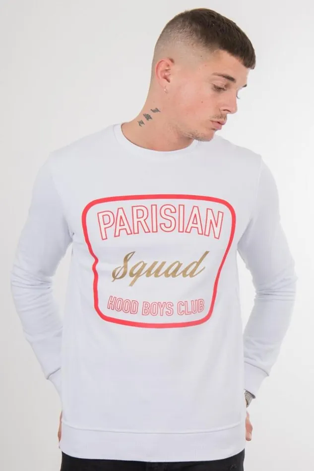 Men Uniplay Brand Men039s TShirt Overall White Brentiny Paris TShirts Men Uniplay Brand Men039s TShirt Overall White Brentiny Paris TShirts