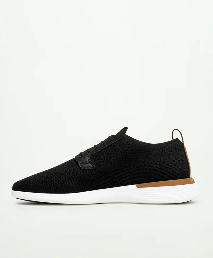 Men Wolf and Shepherd Swiftknit Derby Blackwhite Brooks Brothers Shoes