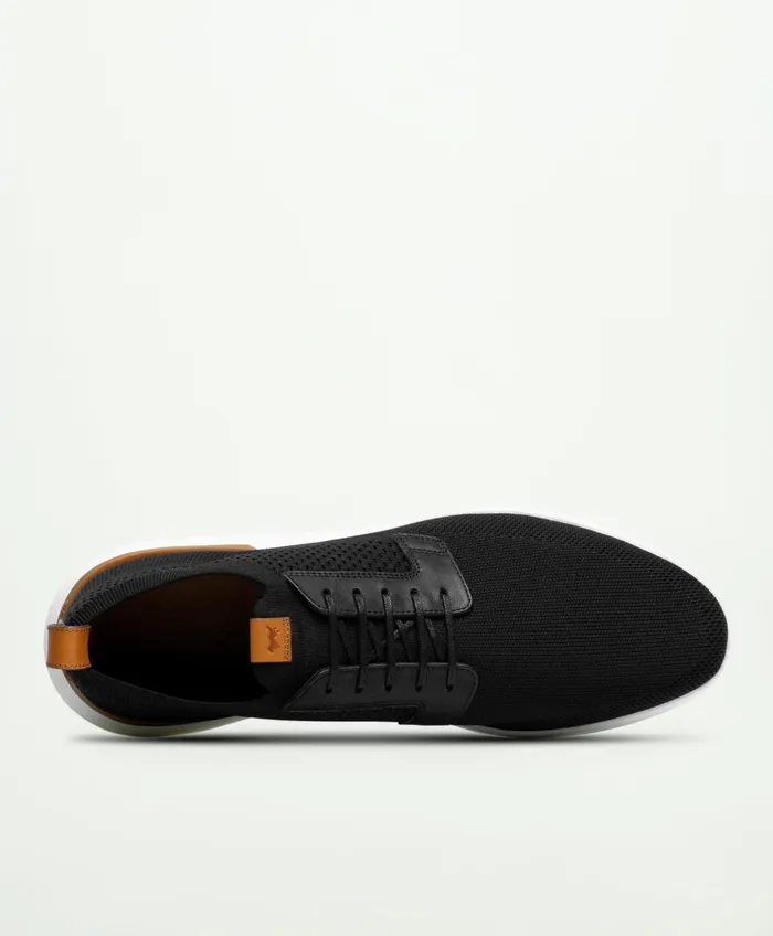 Men Wolf and Shepherd Swiftknit Derby Blackwhite Brooks Brothers Shoes