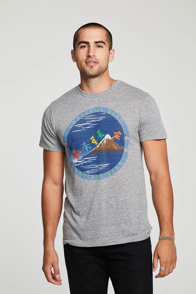 Mens Grateful Dead Mountain Bears Tops Chaser Brand