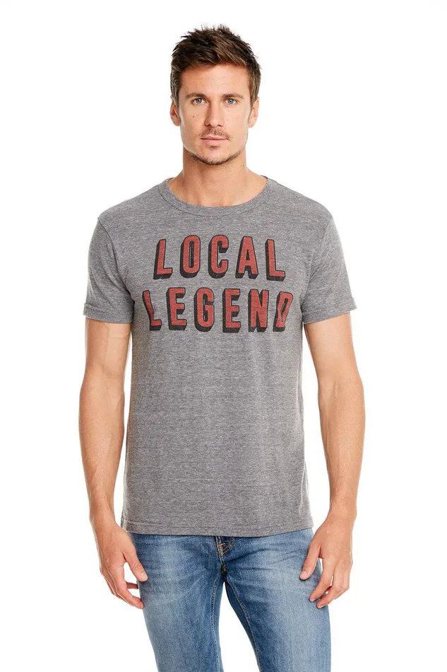 Mens Tops Chaser Brand Local Legend Crew Neck Tee Mens Tops Chaser Brand Local Legend Crew Neck Tee
