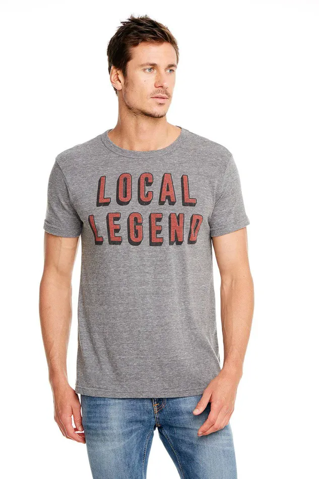 Mens Tops Chaser Brand Local Legend Crew Neck Tee Mens Tops Chaser Brand Local Legend Crew Neck Tee