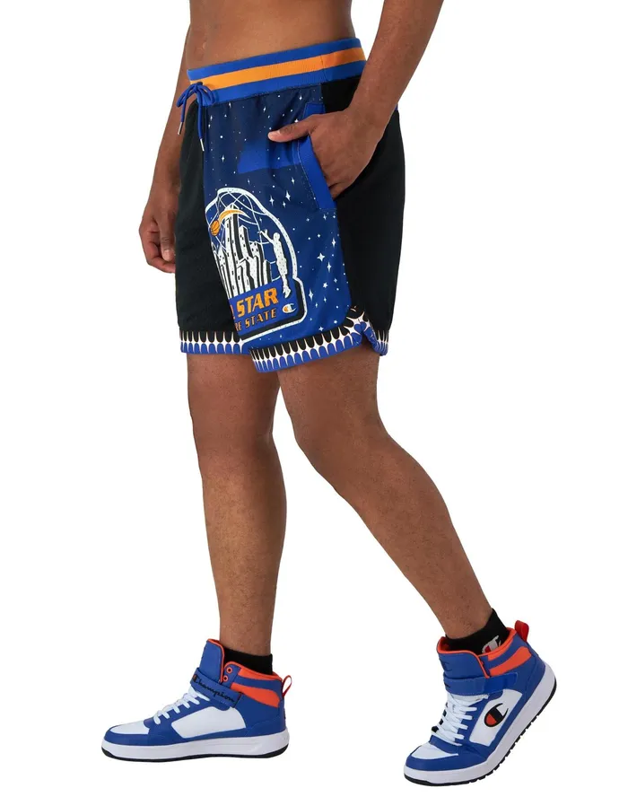Mesh Basketball Shorts Empire State All Star 8034 Blacksurf The Web Men Champion Shorts