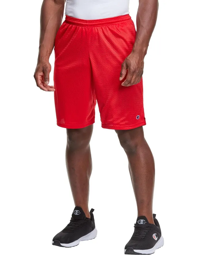 Mesh Shorts 9034 Crimson Men Champion Shorts