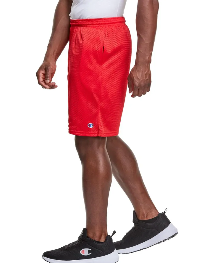Mesh Shorts 9034 Crimson Men Champion Shorts
