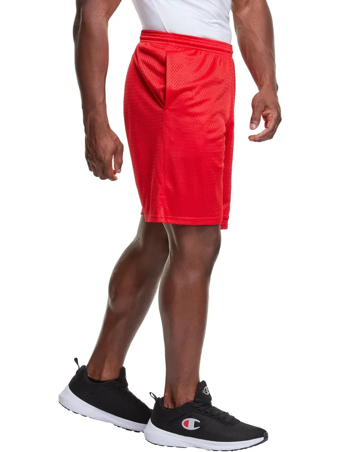 Mesh Shorts 9034 Crimson Men Champion Shorts