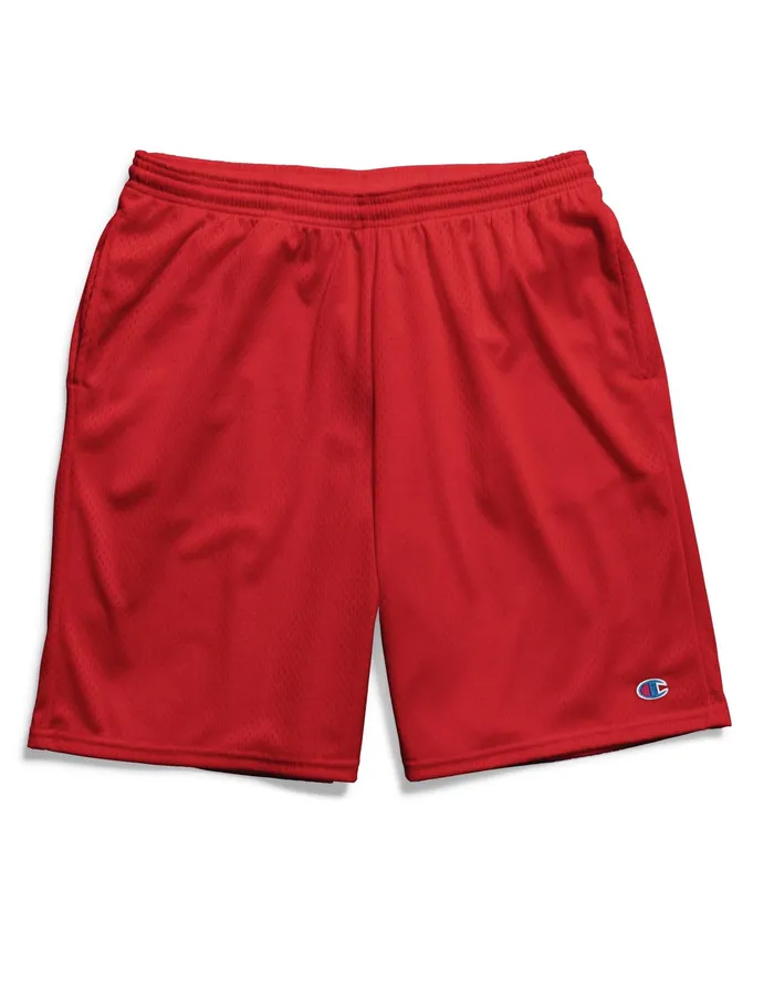 Mesh Shorts 9034 Crimson Men Champion Shorts