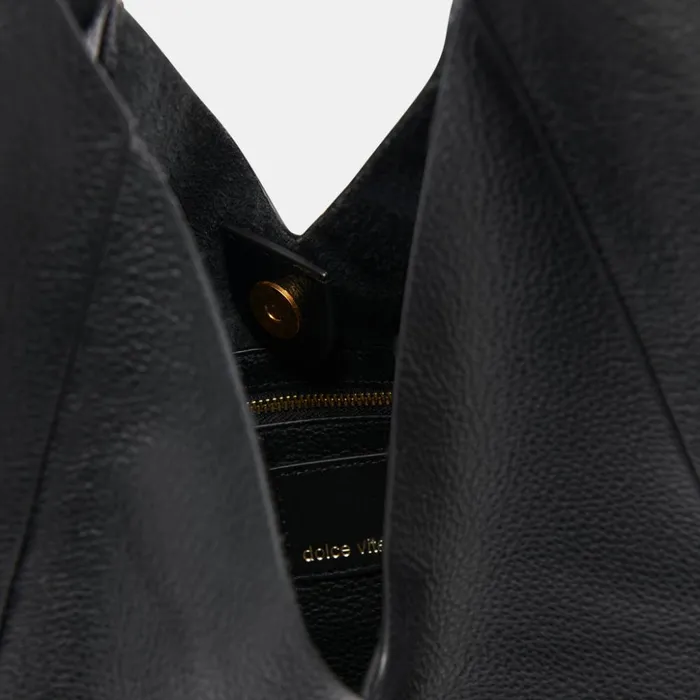 Mia Tote Black Leather Women Dolce Vita Handbags