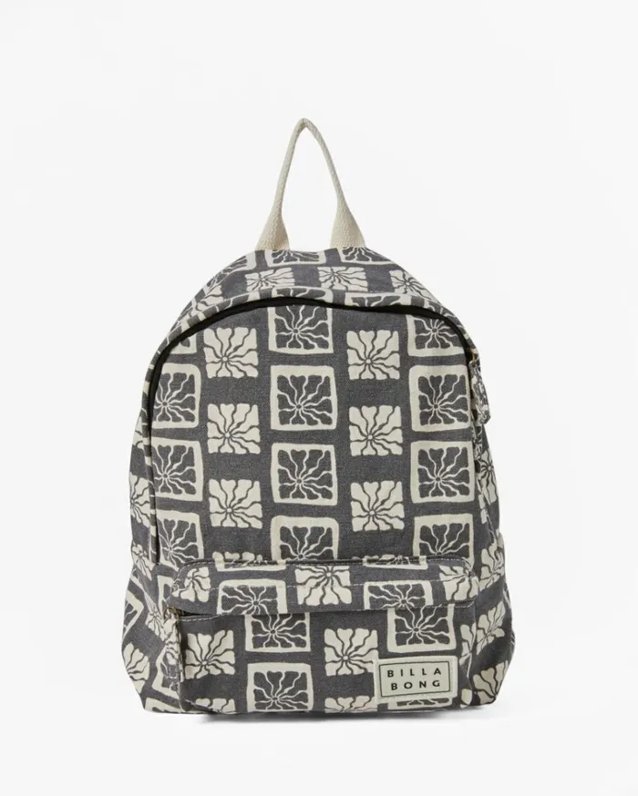 Mini Mama Canvas Backpack Black Sands 2 Women Billabong Backpacks