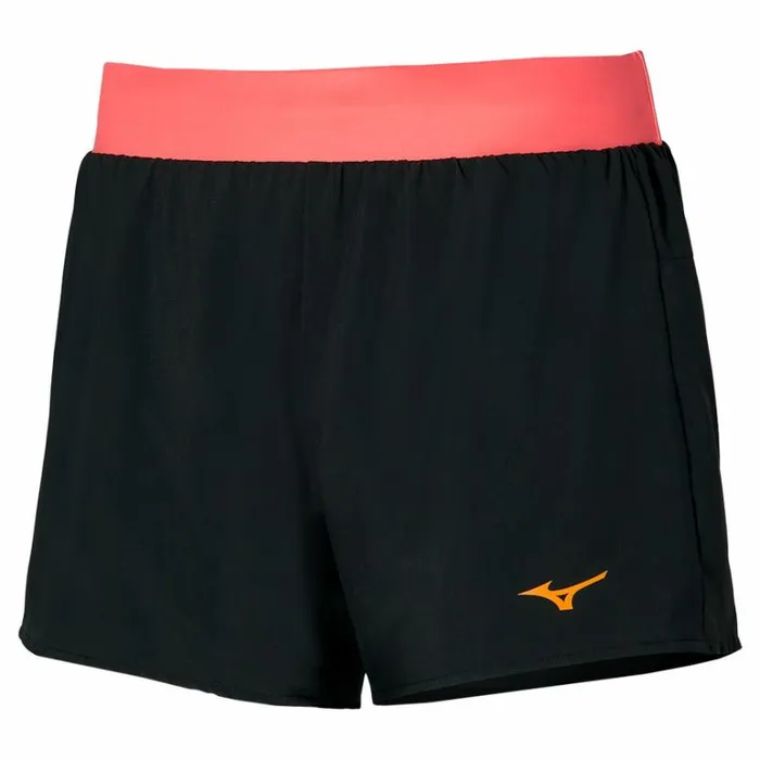 Mizuno Alpha 45 Short Black Dubarry Red Women Shorts