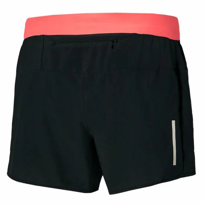 Mizuno Alpha 45 Short Black Dubarry Red Women Shorts Mizuno Alpha 45 Short Black Dubarry Red Women Shorts